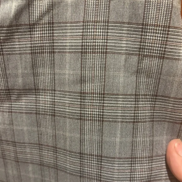 Nordstrom British Plaid High Waist Wide Leg Pants - NWOT - Picture 14 of 14